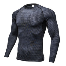 Load image into Gallery viewer, Long Sleeve Sport Shirt Men Quick Dry Running T-shirts Gym Clothing Fitness Top Crossfit T Shirt - nevaehshalo