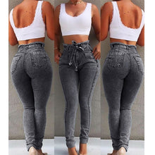 Load image into Gallery viewer, High Waist Women Pencil Pants Skinny Jeans - nevaehshalo