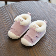 Load image into Gallery viewer, Infant Toddler Boots Winter Warm Plush Baby Girls Boys Snow Boots Outdoor Comfortable Soft Bottom Non-Slip Child Kids Shoes - nevaehshalo