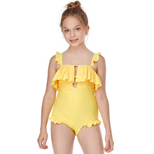 Load image into Gallery viewer, New One Piece Flash Girls Swimwear New Children Swimwear - nevaehshalo