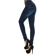 Load image into Gallery viewer, Woman skinny jeans Denim Pencil Pants Top Brand Stretch - nevaehshalo