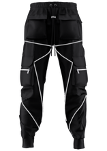 Load image into Gallery viewer, Spring and autumn new casual pants male Korean version of the trendy brand multi-bag overalls loose straight-leg pants outdoor running trousers - nevaehshalo