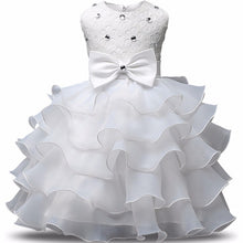Load image into Gallery viewer, Flower Girl Dress Formal 3-8 Years Floral Baby Girls Dresses Vestidos 9 Colors Wedding Party Children Clothes Birthday Clothing - nevaehshalo