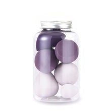 Load image into Gallery viewer, 7 PCS Makeup Sponges Beauty Egg Makeup Puff Wet Dry Dual Use Makeup Tool Set Cosmetic Puff - nevaehshalo