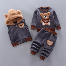 Load image into Gallery viewer, Fashion Baby Boys Clothes Autumn Winter Warm Baby Girl Clothes Kids Sport Suit Outfits Newborn Baby Clothes Infant Clothing Sets - nevaehshalo