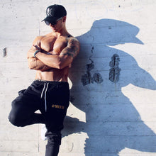 Load image into Gallery viewer, Men's Cotton Sweatpants Gyms Fitness trousers