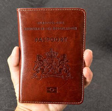 Load image into Gallery viewer, Netherlands Passport Cover Soft Pu leather New holland Women Covers For Passport Holder Nederlanden Dutch Nederland paspoort - nevaehshalo