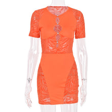 Load image into Gallery viewer, Cut Out Sexy Zebra Women's Mini Dress for Holiday Night Club Party - nevaehshalo