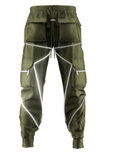 Load image into Gallery viewer, Spring and autumn new casual pants male Korean version of the trendy brand multi-bag overalls loose straight-leg pants outdoor running trousers - nevaehshalo