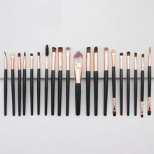 Load image into Gallery viewer, 20 eye makeup brushes eyebrow brush foundation brush eye shadow lip brush Silicone Nylon Eye Shadow - nevaehshalo