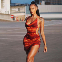 Load image into Gallery viewer, Fashion Sexy Backless Summer Women Mini Dress - nevaehshalo