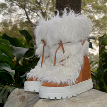 Load image into Gallery viewer, Pure Wool Slim Inside Tall Women's Winter Thickened Snow Boots