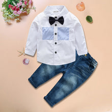 Load image into Gallery viewer, Boy Clothing Sets T-shirt+Jeans - nevaehshalo