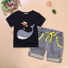 Load image into Gallery viewer, Boy Clothing Sets T-shirt+Jeans - nevaehshalo