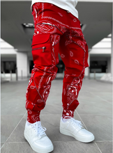 Load image into Gallery viewer, Men's European and American casual pants sports pants trousers multi-pocket overalls - nevaehshalo