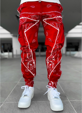 Load image into Gallery viewer, Men's European and American casual pants sports pants trousers multi-pocket overalls - nevaehshalo