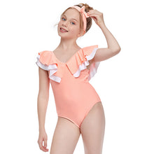 Load image into Gallery viewer, New One Piece Flash Girls Swimwear New Children Swimwear - nevaehshalo