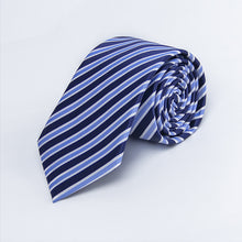 Load image into Gallery viewer, Polyester Silk Tie Men Suit Accessories Tie Business Interview Formal Dress Birthday Party Tie - nevaehshalo