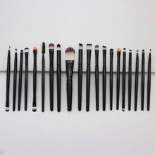 Load image into Gallery viewer, 20 eye makeup brushes eyebrow brush foundation brush eye shadow lip brush Silicone Nylon Eye Shadow - nevaehshalo