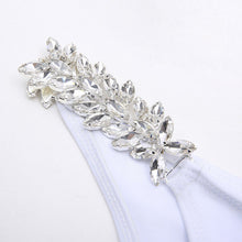 Load image into Gallery viewer, Women Crystal Bikini Set Push-Up Padded Bra Swimwear Sexy Two Pieces Bandage Swimsuit Summer Bathing Beachwear Backless Suit - nevaehshalo