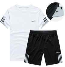 Load image into Gallery viewer, Men's Shorts Casual Suits Sportswear Mens Clothing Man Sets Pants Male sweatshirt Men Brand Clothing - nevaehshalo