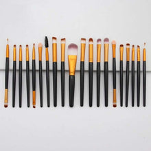 Load image into Gallery viewer, 20 eye makeup brushes eyebrow brush foundation brush eye shadow lip brush Silicone Nylon Eye Shadow - nevaehshalo
