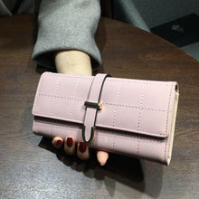 Load image into Gallery viewer, Wallets With Leather Fashion Coin Purse Phone Bag 10 Card Holders ladies - nevaehshalo