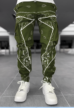 Load image into Gallery viewer, Men's European and American casual pants sports pants trousers multi-pocket overalls - nevaehshalo