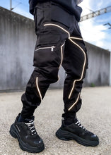 Load image into Gallery viewer, Spring and autumn new casual pants male Korean version of the trendy brand multi-bag overalls loose straight-leg pants outdoor running trousers - nevaehshalo