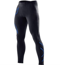 Load image into Gallery viewer, Men Compression Tight Long Pants Black Joggers - nevaehshalo