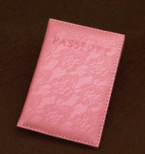Load image into Gallery viewer, Luxury Elegant Women Passport Cover Pink World Universal Travel Passport ticket holder Cover on the Passport Case passport pouch - nevaehshalo