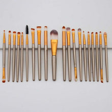 Load image into Gallery viewer, 20 eye makeup brushes eyebrow brush foundation brush eye shadow lip brush Silicone Nylon Eye Shadow - nevaehshalo
