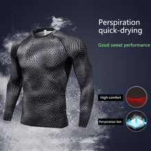 Load image into Gallery viewer, Long Sleeve Sport Shirt Men Quick Dry Running T-shirts Gym Clothing Fitness Top Crossfit T Shirt - nevaehshalo