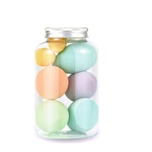 Load image into Gallery viewer, 7 PCS Makeup Sponges Beauty Egg Makeup Puff Wet Dry Dual Use Makeup Tool Set Cosmetic Puff - nevaehshalo