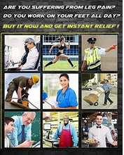 Load image into Gallery viewer, Women Men Pressure Varicose Veins Leg Relief Pain Knee High Stockings 1Pair, - nevaehshalo