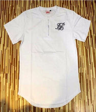 Load image into Gallery viewer, summer Cotton silk siksilk T shirt Gradient Printed T-shirts Short Sleeves Hip Hop T-shirt shirts Tops Men Longline tees With - nevaehshalo