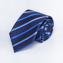 Load image into Gallery viewer, Polyester Silk Tie Men Suit Accessories Tie Business Interview Formal Dress Birthday Party Tie - nevaehshalo