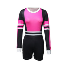 Load image into Gallery viewer, Fall Women's Color Casual Shorts Long Top