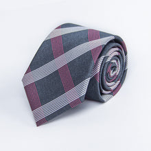 Load image into Gallery viewer, Polyester Silk Tie Men Suit Accessories Tie Business Interview Formal Dress Birthday Party Tie - nevaehshalo