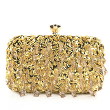 Load image into Gallery viewer, Double-Sided Bead Embroidery Sequin Bag Ladies Evening Bag