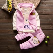 Load image into Gallery viewer, Fashion Baby Boys Clothes Autumn Winter Warm Baby Girl Clothes Kids Sport Suit Outfits Newborn Baby Clothes Infant Clothing Sets - nevaehshalo