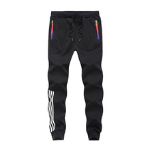Load image into Gallery viewer, Tracksuit Bottoms Mens Casual Pants Cotton Sweatpants Mens Joggers Striped Pants Gyms Clothing Plus - nevaehshalo