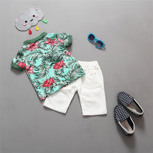 Load image into Gallery viewer, Boys T Shirts+Shorts Sports Suit - nevaehshalo