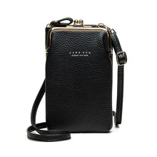 Load image into Gallery viewer, Fashion Crossbody Women Mini PU Leather Shoulder Phone Purse Zipper Flap - nevaehshalo