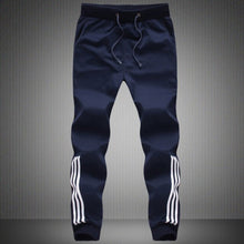 Load image into Gallery viewer, Tracksuit Bottoms Mens Casual Pants Cotton Sweatpants Mens Joggers Striped Pants Gyms Clothing Plus - nevaehshalo