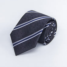 Load image into Gallery viewer, Polyester Silk Tie Men Suit Accessories Tie Business Interview Formal Dress Birthday Party Tie - nevaehshalo
