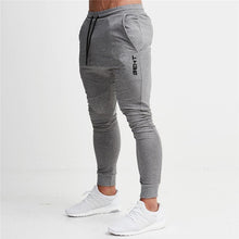 Load image into Gallery viewer, 2021 GEHT brand Casual Skinny Pants Mens Joggers Sweatpants Fitness Workout Brand Track pants New Autumn Male Fashion Trousers