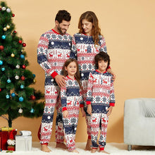 Load image into Gallery viewer, Christmas Onesi Sleepwear Jumpsuit Reindeer Snowflake