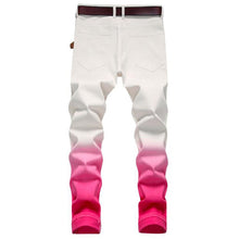 Load image into Gallery viewer, New Fashion White Jeans Casual Male Hip Hop (Sizes 34-42)