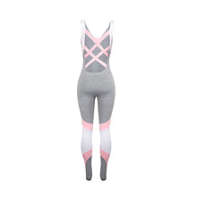 Load image into Gallery viewer, Yoga Set Jogging Femme Sexy Back Cutout Crossover Fitness Clothing